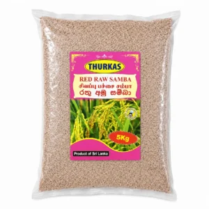 Thurkas Red Raw Samba Rice 5kg