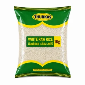 Thurkas White Raw Rice 1kg